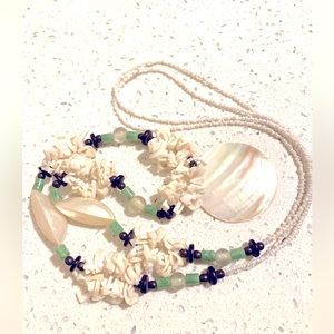 Handmade shell necklace